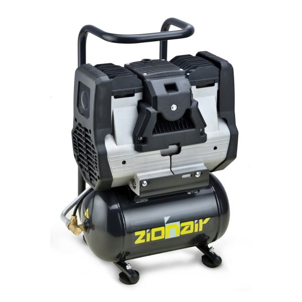 Silent compressor 230V 8 bar 6L tank
